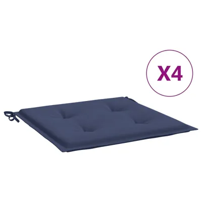 Immagine prodotto di Cuscini per Pallet 4 pz Blu Marino 40x40x4 cm in Tessuto Oxford