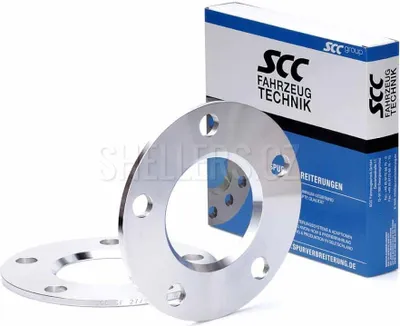 Produktbild von SCC SPURVERBREITERUNG 2x 5mm 10mm/Achse 5/120 74,1 DISTANZSCHEIBEN 10227 5x120
