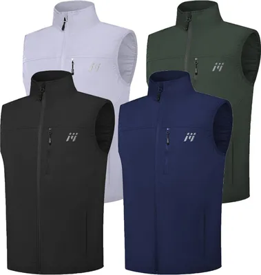 Produktbild von Herren Outdoorweste Jagdweste Safariweste Reisewete Anglerweste Outdoor Funktionsweste Arbeits Weste Schnell trocknend, leicht, winddicht, wasserabweisend Grau M