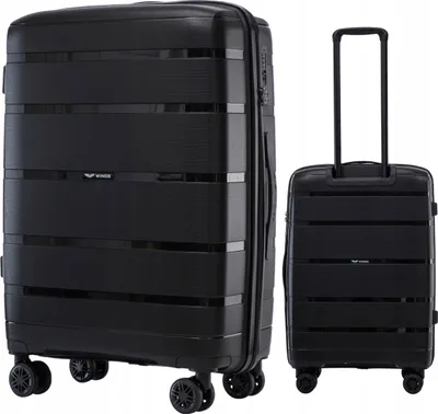 Produktbild von WINGS Hawfinch XL Koffer Schwarz TSA 63L Polypropylen
