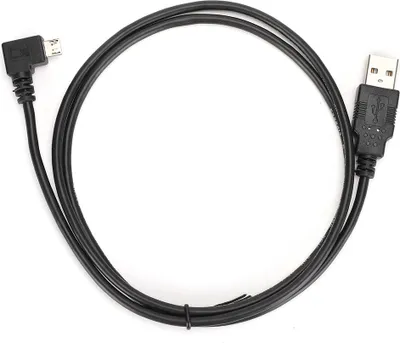 Image de KIMISS Câble MICRO -USB -UN USB 1M angle droit pour NUVI 2xx GPS et charge de transmission de données��