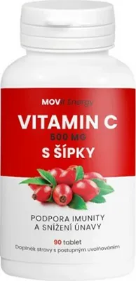 Obrázek produktu pro Vitamin C 500 mg se šípky 90 tablet