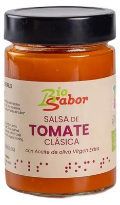 SOS POMIDOROWY KLASYCZNY BEZGLUTENOWY BIO 300 g - BIOSABOR