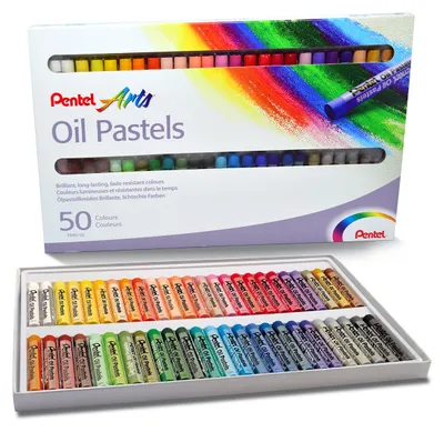 Productafbeelding van Oliepastelkrijt Set, Veelkleurig, 50 Stuks
