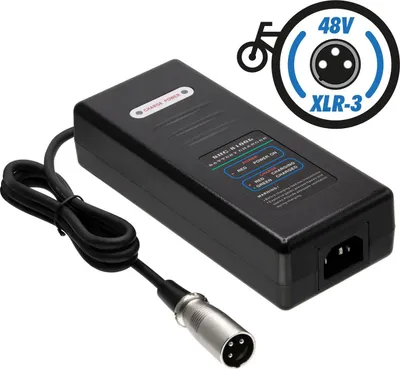 Produktbild von Ladegerät für Li-Ionen Akkus 48V / 2A (XLR-Stecker)
