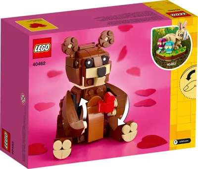 Image de Brick Headz Ours de la Saint-Valentin 40462