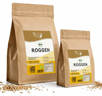 Produktbild von Tasty Pott  Roggen ganzes Korn - im Beutel