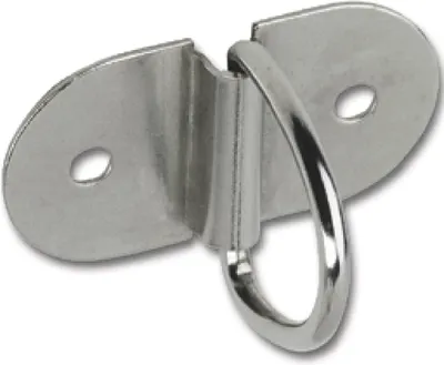 Produktbild von JUNIE Plattengriff Größe 48 x 24 mm, Stahl vernickelt