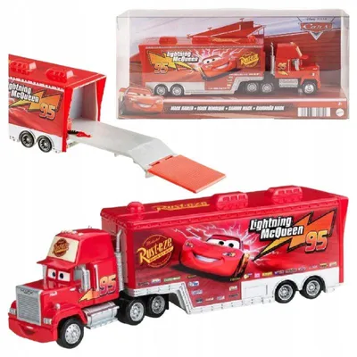 Obrázok produktu pre Disney Pixar Cars JGC73, Nákladné auto, 3 rok / roky, Plast, Kov, Žltá, Červená