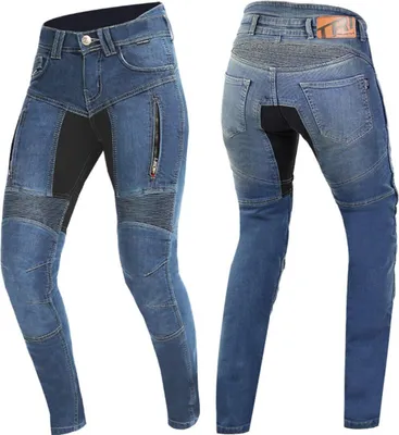 Immagine prodotto di Jeans da moto Trilobite Parado Blue Skinny Donna