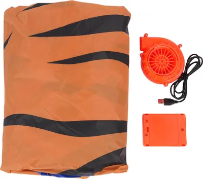 Immagine prodotto di Costume gonfiabile da tigre divertente per animali gonfiabili di taglia l per 150-190 cm di altezza con soffiatore