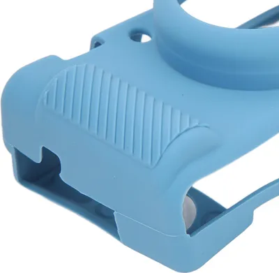 Immagine prodotto di Custodia in silicone per fotocamera, compatibile con ZV1F e ZV1M2, resistente ai graffi, design sottile, rivestimento morbido, colore blu