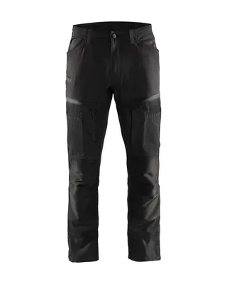 Produktbild von Blakläder Service Bundhose 1456 1845 in div. Farben, Farbe:schwarz/gelb, Größe:D100 (D25)