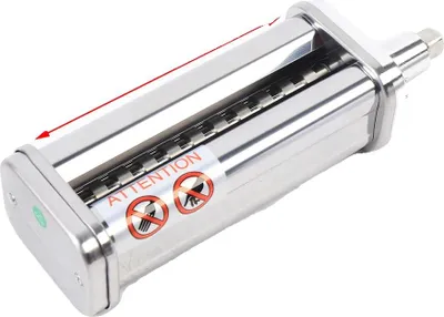 Immagine prodotto di Accessorio per macchina per la pasta, acciaio inossidabile resistente, pressa per impasto regolabile, taglierina per pasta