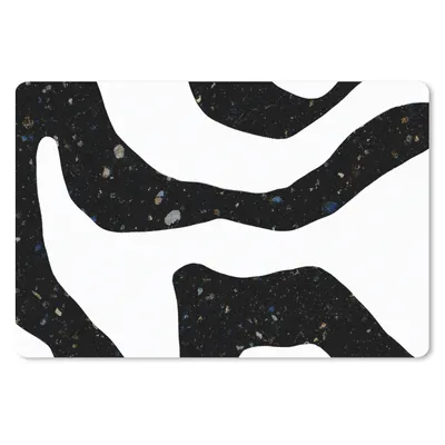 Produktbild von MuchoWow® Schreibtischunterlage Abstrakt - Minimalismus - Design 60x40 cm - XXL Mauspad - Großes Mauspad