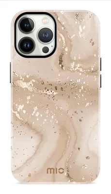 Productafbeelding van MIO Gold Marble Magsafe Compatible for iPhone 13 Pro