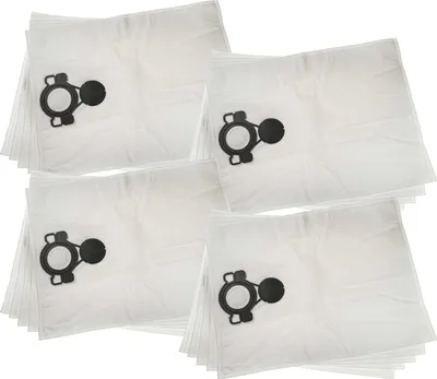 Produktbild von vhbw 20x Staubbeutel kompatibel mit Nilfisk Aero 26-21 PC, 26-01 PC X, 26-2L PC, 31-21 PC INOX Staubsauger - 36,2cm x 25,8cm Weiß