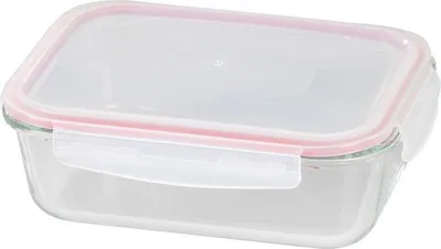 Image de Boîte de conservation MagicHome, rectangulaire, 1500 ml, avec couvercle Clip, en verre