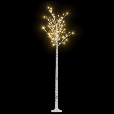 Produktbild von vidaXL Weihnachtsbaum 200 LEDs 2,2 m Warmweiß Indoor Outdoor