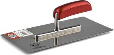 Produktbild von Olejnik Glättekelle 280mm Edelstahl Glättscheibe Traufel Holzgriff