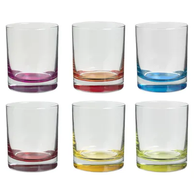 Image de Lot de 6 tasses basses Colori « eau » - SG Secret de Gourmet