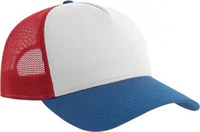 Image de Atlantis - Casquette Trucker "Rapper" Durable AB700 (Taille unique) (Kaki/Blanc)