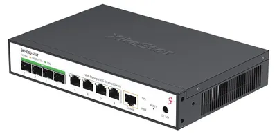 Zdjęcie produktu dla Przełącznik zarządzany 10G, 8 portów: 4 x 10G RJ45 + 4 x 10G SFP+