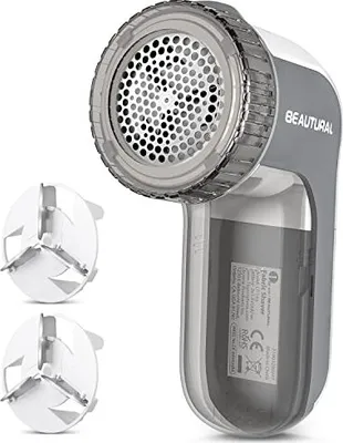 Produktbild von Wunderschöner Lint -Rasierer, elektrischer Entferner, batteriebetriebene 3 Höheneinstellungen, 2 Geschwindigkeitswollschneider verschiedener Stoffe