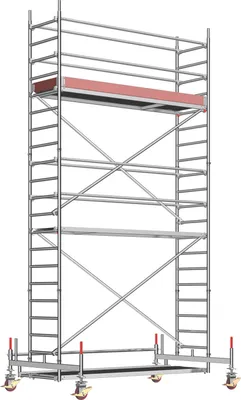 Produktbild von Layher Rollgerüst Uni Standard P2 6,35m AH