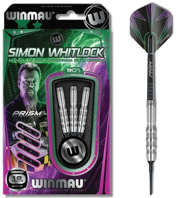 Produktbild von Winmau Simon Whitlock Silver 90% Softdarts