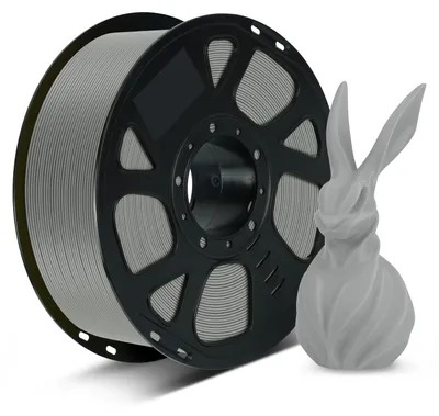 Produktbild von PLA Filament 1.75mm, 1KG Spule, Grau