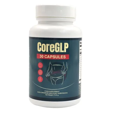 Produktbild von CoreGLP® – Nahrungsergänzungsmittel mit Chrom und Pflanzenextrakten – 30 Kapseln