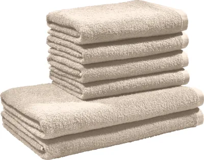 Produktbild von REDBEST Frottier-Set Oceanside" 6-teilig beige OneSize"