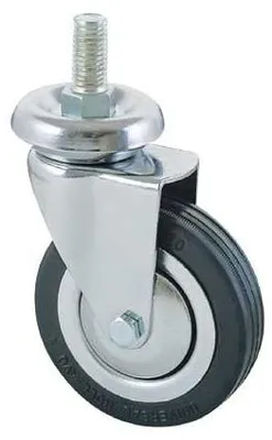 Obrázok produktu pre koliesko na nábytok, č. 155b, 100 x 24 mm – závit M12 – nosnosť 80 kg