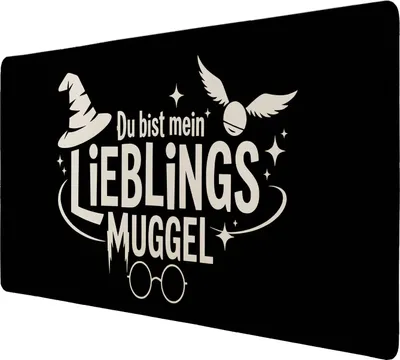 Produktbild von LIEBLINGS MUGGEL Schreibtischunterlage 89x40cm XXL Mauspad