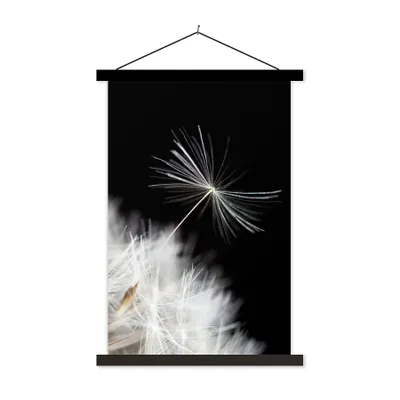 Produktbild von MuchoWow® Textilposter Blume - Löwenzahn - Pflanze 120x180 cm mit schwarzem Rahmen - Fotos