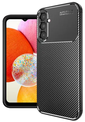 Obrázok produktu pre Techsuit CarbonFiber kryt na Samsung Galaxy A14 4G / A14 5G – čierny