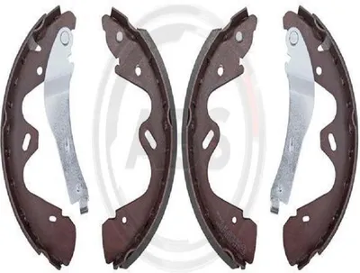 Produktbild von A.B.S. Bremsbackensatz Trommelbremse Hinten für NISSAN TERRANO II (R20) 280mm 9144