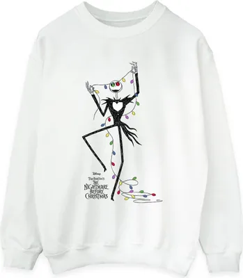Immagine prodotto di The Nightmare Before Christmas - Felpa da donna BI54392 (S) (Bianco)