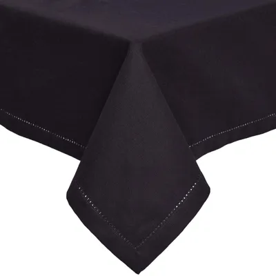 Immagine prodotto di Tovaglia HOMESCAPES nera 137 x 228 cm, 100% cotone