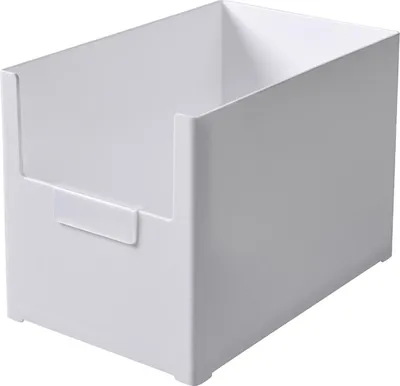 Immagine prodotto di Plastica Open Front Organizer Bin Drawer Design Multifunzionale Bins impilabile Storage Box Cucina Storage Box