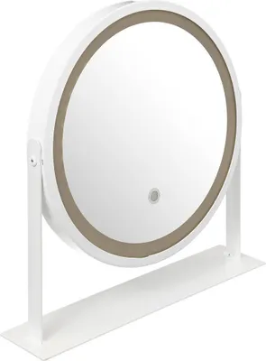 Obrázok produktu pre 5 päť simply smart - Okrúhle otočné zrkadlo led biela