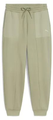 Produktbild von PUMA Damen Her Comfort High-Waist Sweatpants FL Cl Strickhose, Lux Army, XS EU