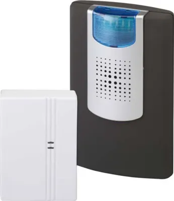Produktbild von Heidemann Funkgong-Set HX Action 150m, anthrazit,Rufsensor