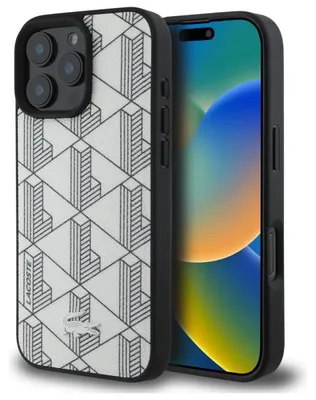 Obrázok produktu pre Puzdro Lacoste Hardcase Mono Farine MagSafe pre iPhone 16 Pro Max