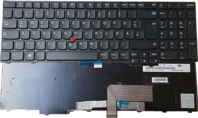 Produktbild von Original Laptop Tastatur / Notebook Keyboard Deutsch DE QWERTZ für Lenovo ThinkPad L570 (20J8001LGE) (20J8001MGE) (20J8001XMX) (20J80020SP)