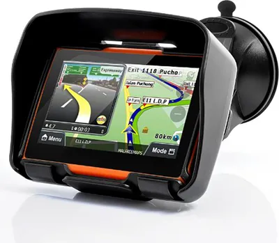 Produktbild von 4.3 Zoll Motorrad GPS Navigator Ipx7 wasserdicht Tragbarer Locator Schwarz