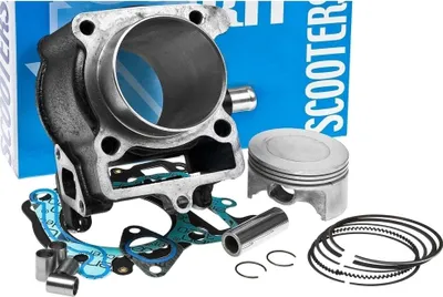 Zdjęcie produktu dla Zestaw cylindra Polini o średnicy 63 mm, pojemność 172 ccm, przeznaczony do skuterów MBK Skyliner 125 oraz Yamaha Maxster 125