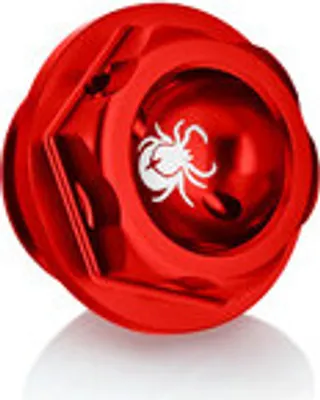Image de Bouchon de remplissage d'huile Paraxite Bouchon d'huile M25x1.5 rouge