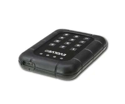 Produktbild von EVOLVEO 2.5'' Encrypt 1, externer Festplattenrahmen, USB 3.0